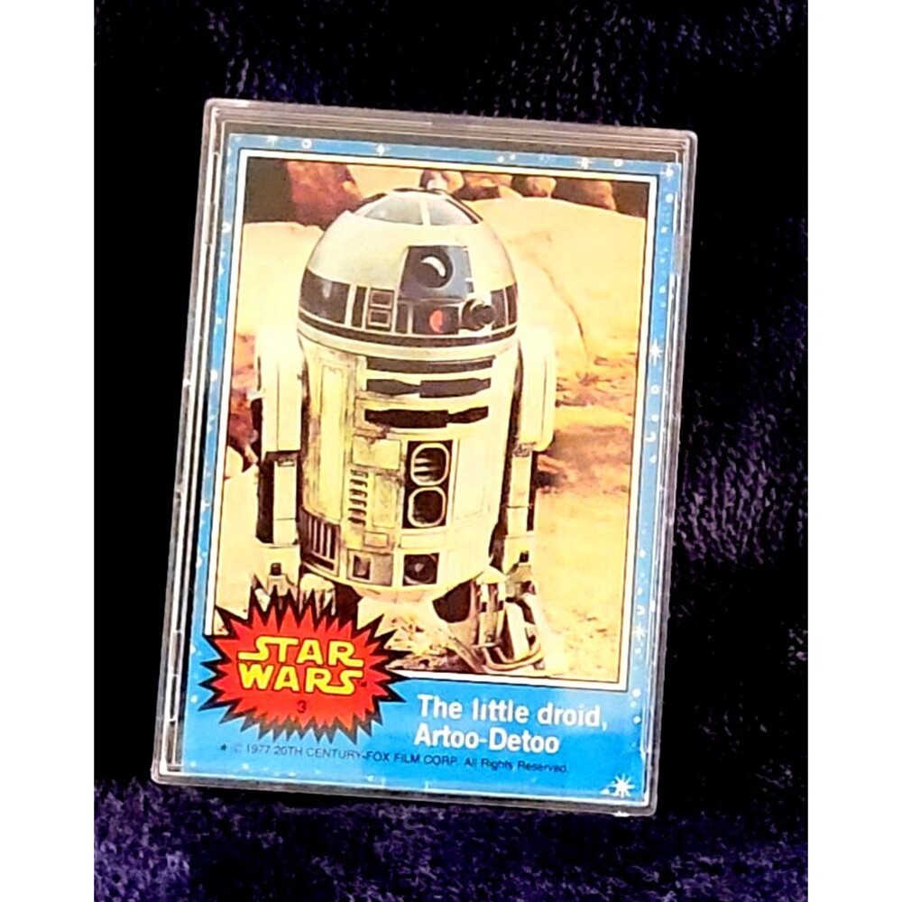 1977 Topps Star Wars #3 R2-D2 Artoo-Deetoo Near Mint Vintage Card
